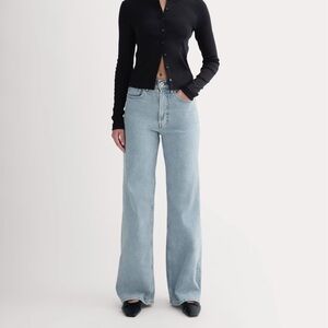 Everlane The Way-High Wide-Leg flare, size 26 regular